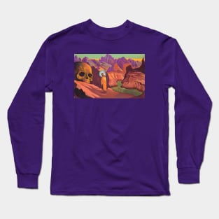 Isaa And the Giant's Head by Nicholas Roerich Long Sleeve T-Shirt